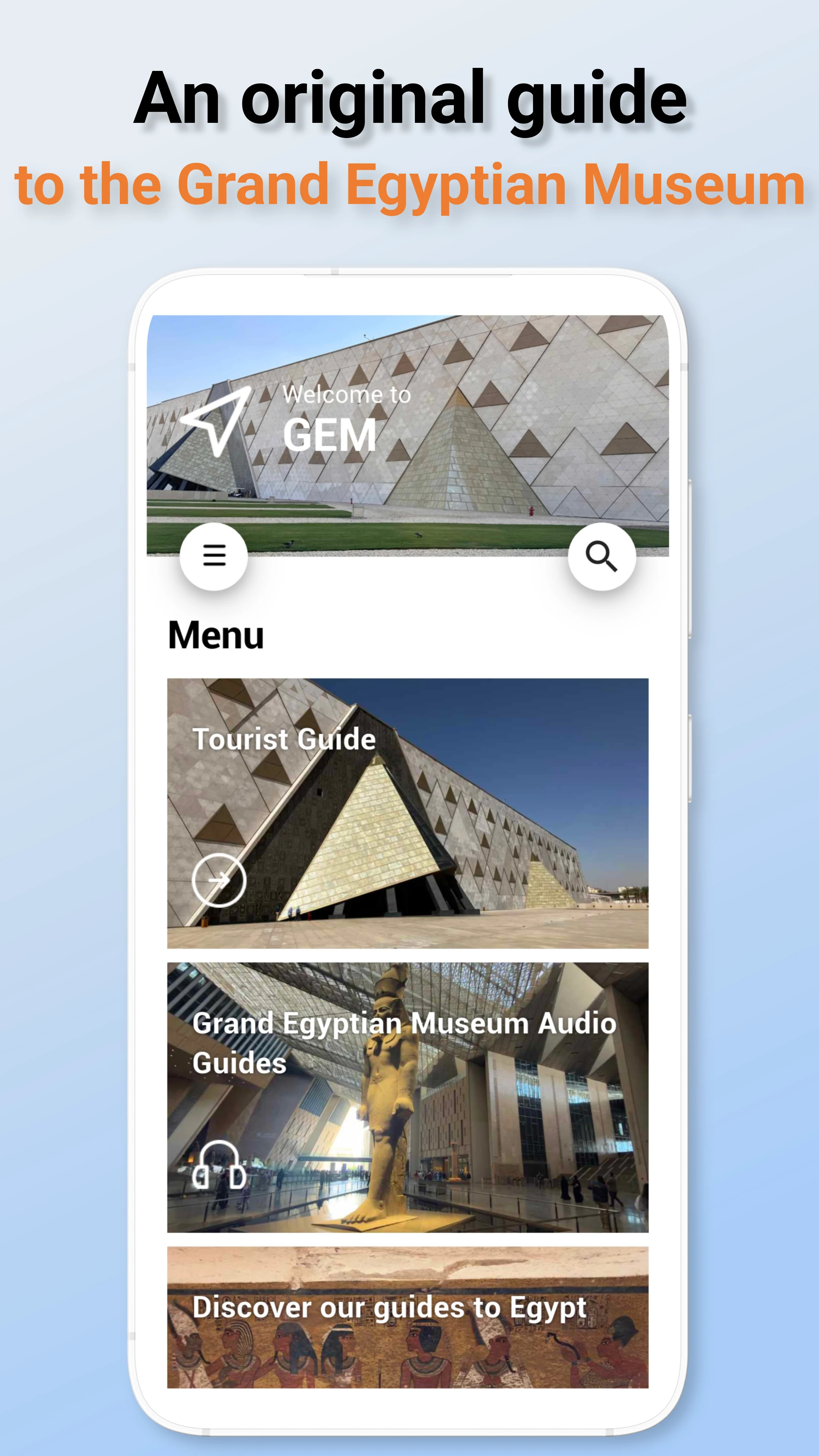 Grand Egyptian Museum screenshot